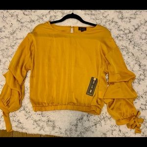 Silky Long Sleeve Blouse